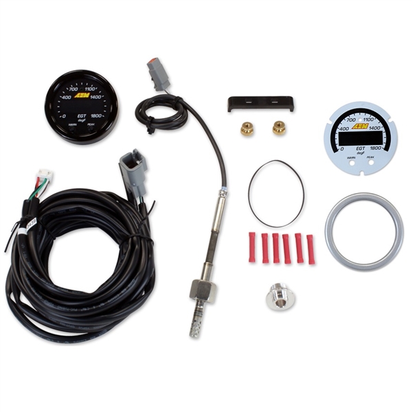 AEM X-Series Digital EGT Exhaust Gas Temperature Display Gauge and Sensor Kit 1800°F/1000°C