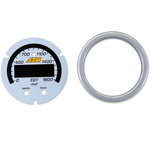 AEM X-Series Digital EGT Exhaust Gas Temperature Display Gauge and Sensor Kit 1800°F/1000°C