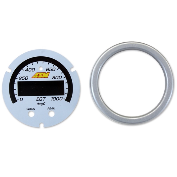 AEM X-Series Digital EGT Exhaust Gas Temperature Display Gauge and Sensor Kit 1800°F/1000°C